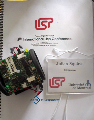 [ILC2014 proceedings, badge, and picobot]